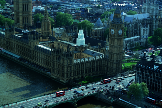 ...and took some pics from the London Eye...Hello there Big Ben!